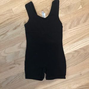 Black leotard size xxs size 4T